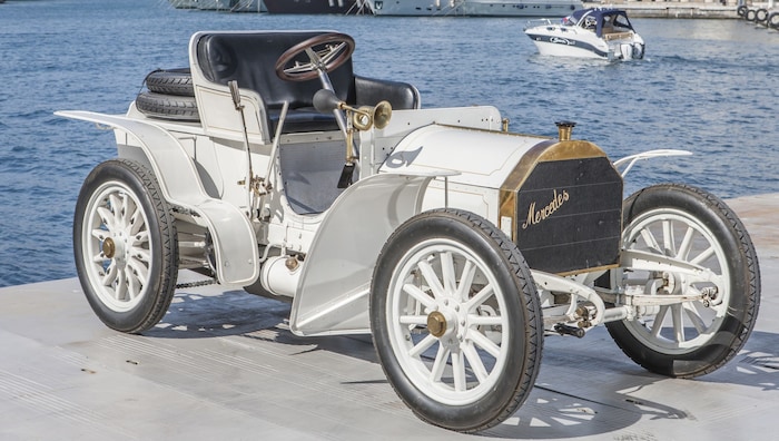 Die Erfindung des modernen Autos – der Mercedes-Simplex 40 PS, Nachfolger des Mercedes 35 PS von ...