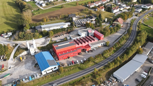 Firmenareal des Mühlviertler Industrieofenbauers