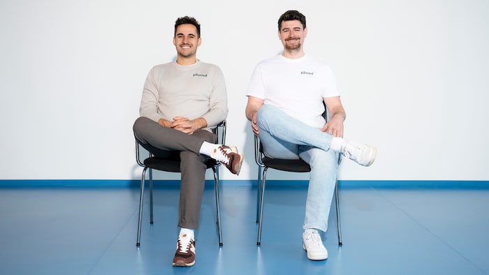 Die beiden Allgemeinmediziner von p2med: Filip Purgar (li.) und Paul Pürzl.