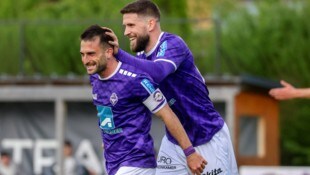 Rene Zia (li.) mit Marinko Sorda.