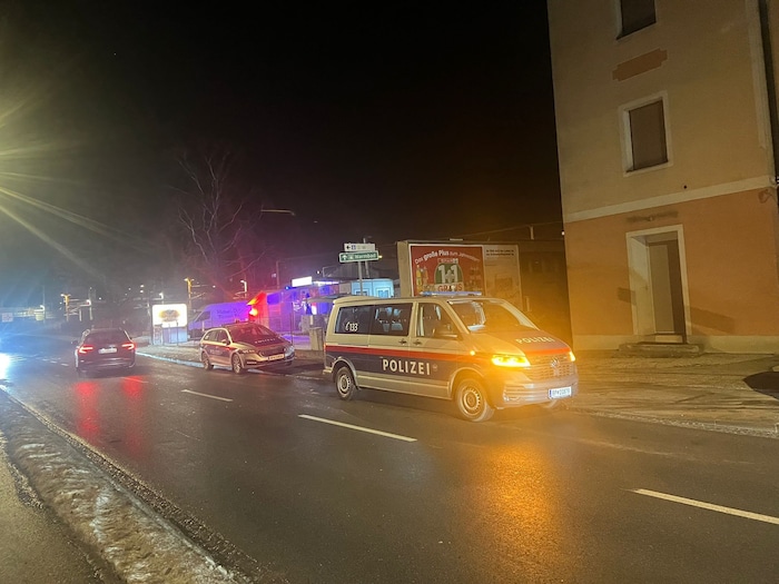Mehrere Streifen sind in Villach unterwegs.