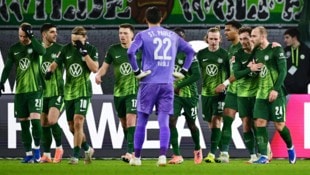 Wolfsburg durfte spät über den Heimsieg jubeln.