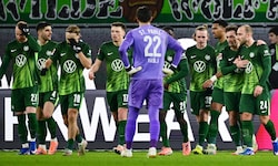Wolfsburg durfte spät über den Heimsieg jubeln.