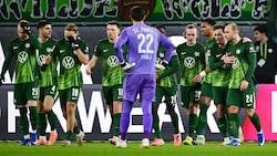Wolfsburg durfte spät über den Heimsieg jubeln.