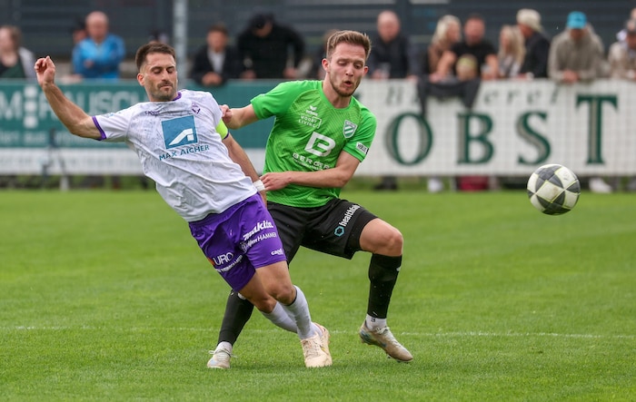 Zia (li.) warf sich immer mit allem, was er hatte, hinein.