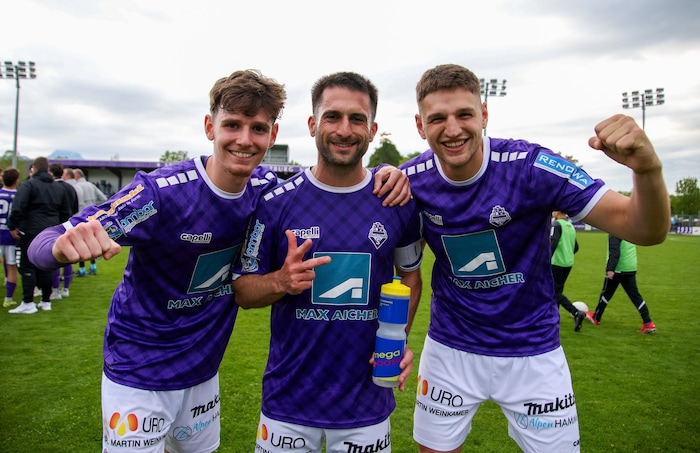 Rene Zia (M.) durfte einige Siege bejubeln.