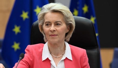 EU-Kommissionschefin Ursula von der Leyen wird sich kommende Woche wieder einem Misstrauensvotum ...
