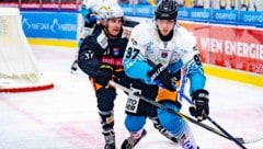 Luka Maver (r.) erzielte einen Doppelpack.