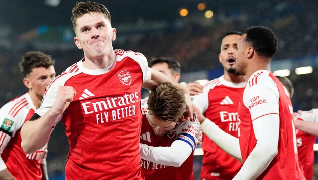 Viktor Gyökeres traf zum zwischenzeitlichen 2:0.