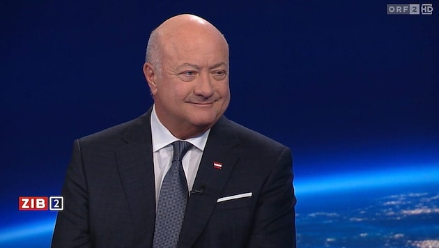 Chancellor Christian Stocker on Wednesday evening on ORF's "ZiB 2"