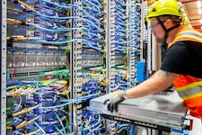 Aufnahme aus einem Datencenter der Amazon-Tochter AWS