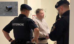 Der Beschuldigte im Wiener Landesgericht.