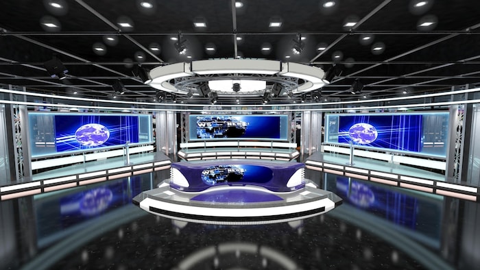 Virtuelles CNBC-Studio: 2027 soll eine deutschsprachige Version des Senders starten.