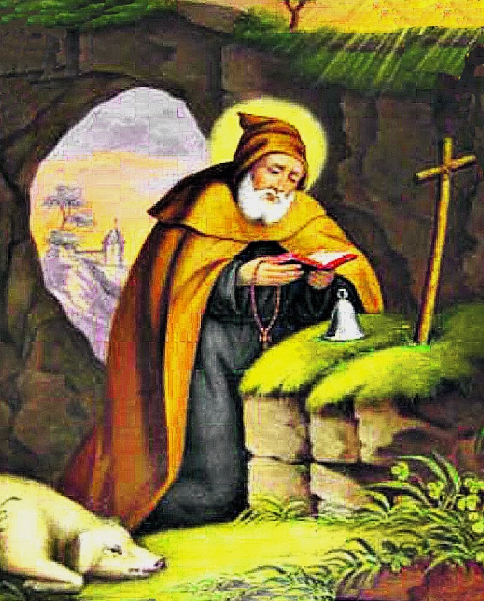 Antonius, der Einsiedler, ist am Schwein zu erkennen und wird mancherorts sogar Sautoni genannt. ...