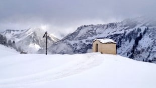 Die Kapelle Stofel liegt auf dem Weg der Damülser Runde
