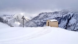 Die Kapelle Stofel liegt auf dem Weg der Damülser Runde