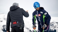 Marco Schwarz reist aus Wengen ab.