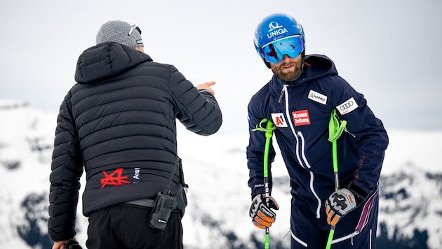 Marco Schwarz reist aus Wengen ab.