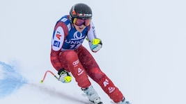 Nina Ortlieb war im ersten Abfahrtstraining in Tarvisio die Schnellste.