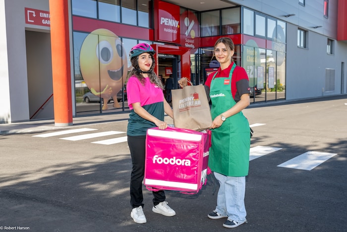 Zu jeder foodora Bestellung im PENNY Onlineshop gibt es von den Frischeheld:innen einen “Ich bin ...