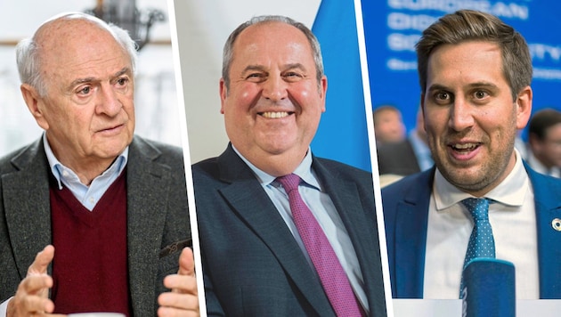 Drei Generationen der Prölls: Erwin, Josef und Alexander (v.l.n.r.)