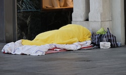 Viele Obdachlose sind auf Lebensmittelspenden angewiesen (Symbolfoto).