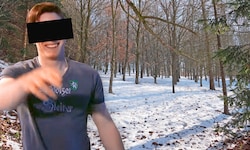 In diesem Waldstück in der Steiermark hatte Manuel M. das Opfer vergraben.