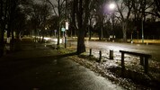 Die Prater Hauptallee in Wien ist einer jener Orte, die nachts gerne gemieden werden.