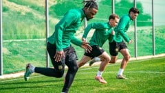 Der Kameruner Martin Ndzie ist in Benidorm in Rapids Vorbereitung eingestiegen, soll bald ...