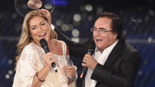 Romina Power und ihr Ex-Ehemann Al Bano bei einem Auftritt im Jahr 2015