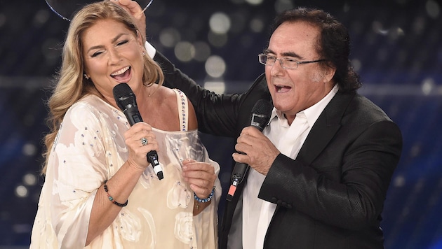 Romina Power und ihr Ex-Ehemann Al Bano bei einem Auftritt im Jahr 2015
