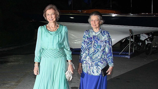Altkönigin Sofia von Spanien trauert um ihre Schwester Prinzessin Irene von Griechenland.