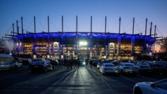 Das Volksparkstadion in Hamburg