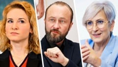 Trio gegen Tragik: Holzleitner, Lercher und Sporrer machen sich gemeinsam für mehr Schutz für ...