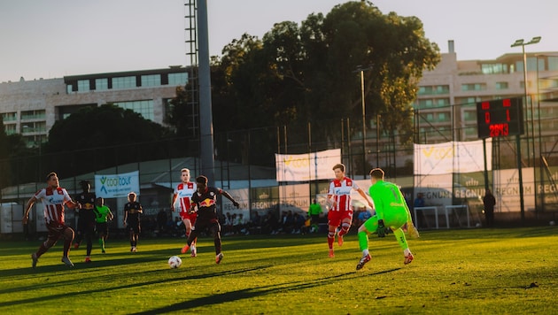 Edmund Baidoo traf selbst zum 2:0.