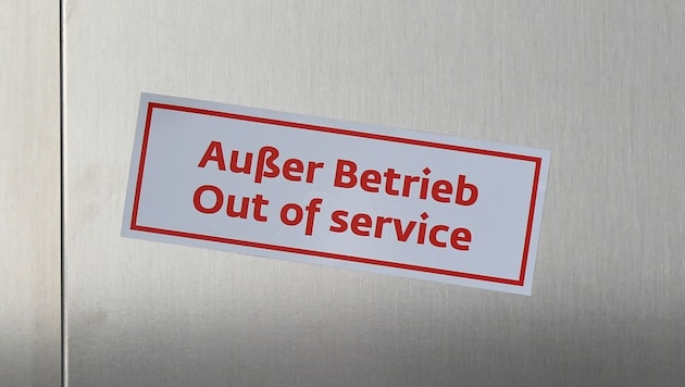 Für mich ist der Aufzug in der Fastenzeit „außer Betrieb“.