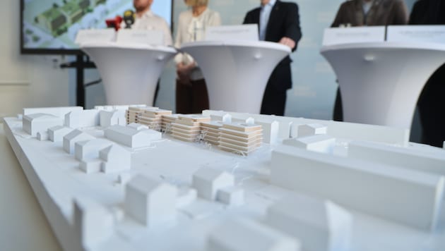 Das Wohnprojekt in Amras: Die Regierung muss mit scharfem Gegenwind rechnen.