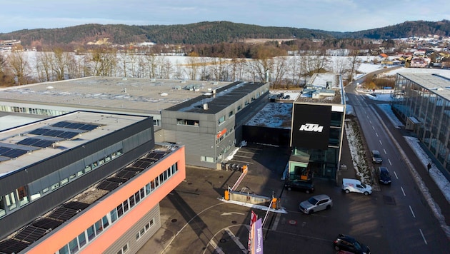 Der Hauptsitz des Motorradherstellers ist in Mattighofen.