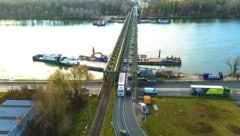 Die alte Brücke in Mauthausen hat ihr Lebensalter erreicht.