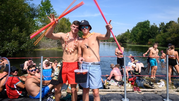 Partystimmung, chillen an oder in der Traisen, volle Dröhnung Musik vor den Bühnen: Noch bis ...