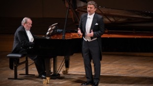 Tenor Jonas Kaufmann und Pianist Helmut Deutsch gastierten im Grazer Stefaniensaal. 