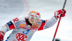 KAC-Kapitän Clemens Unterweger will am heutigen Freitag auch gegen Szekesfehervar jubeln.