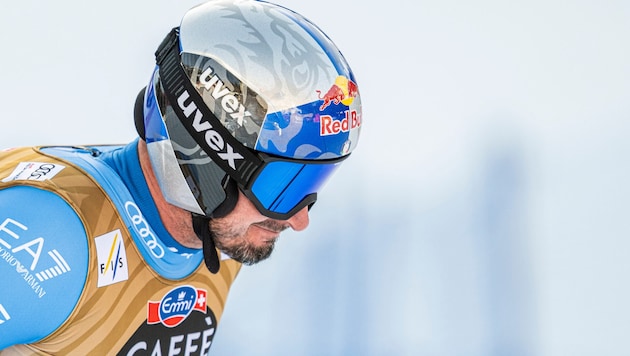 Dominik Paris wurde im Zielraum von Schmerzen geplagt.