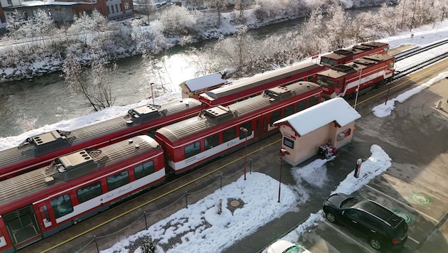 Die Pinzgaubahn in Niedernsill