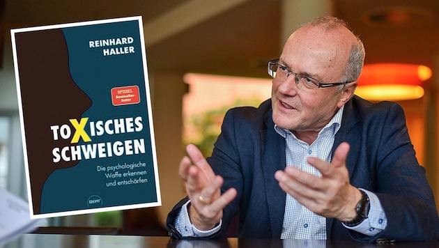 Reinhard Haller spricht im Interview mit der „Krone“ auch über sein neues Buch.