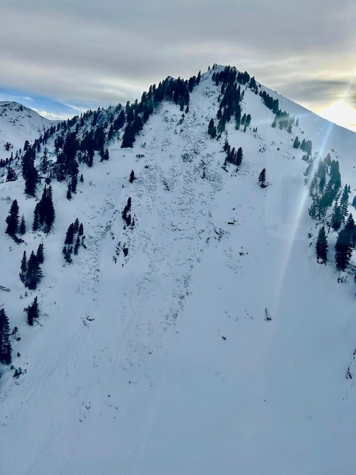Hier ging die Lawine ab. Aktuell herrscht in der Steiermark Warnstufe eins bis zwei.