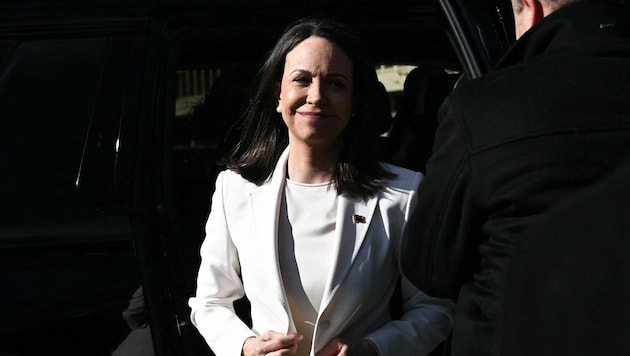 Venezuelas Oppositionspolitikerin María Corina Machado