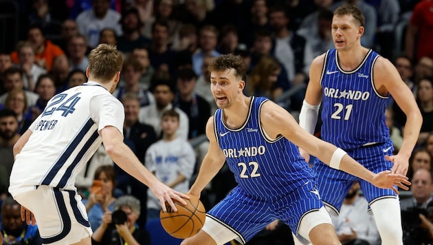 Berliner Heimspiel für Franz Wagner (Nummer 22) und Moritz Wagner (21).