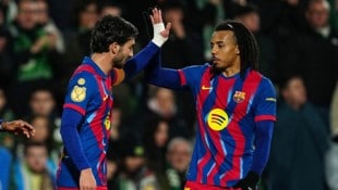 Barcelona mühte sich zum Sieg.