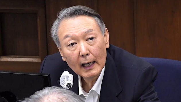 Der frühere südkoreanische Präsident Yoon Suk Yeol musste sich vor Gericht verantworten.